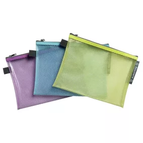   Rendszerező tasak, cipzáras, hálós, A5, EXACOMPTA "Pop'NCo", vegyes