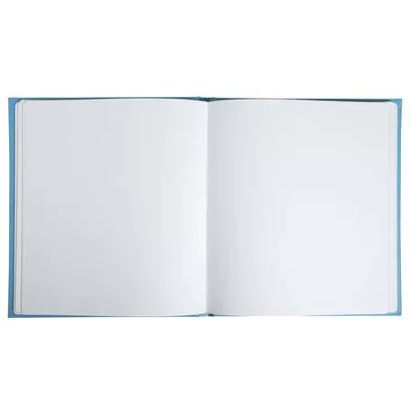 Vendégkönyv, 21x19 cm, 70 lap, EXACOMPTA, türkíz