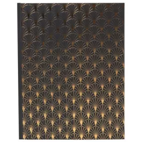   Vendégkönyv, 27x22 cm, 50 lap, EXACOMPTA "Neo Deco", fekete