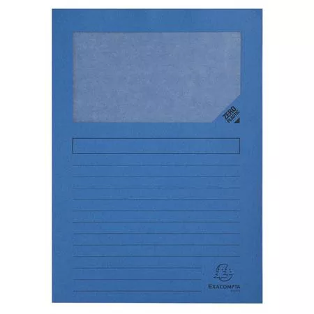 Mappa, ablakos, karton, EXACOMPTA "Forever®", vegyes színek