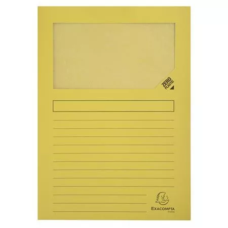 Mappa, ablakos, karton, EXACOMPTA "Forever®", vegyes színek