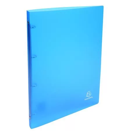 Gyűrűs könyv, 4 gyűrű, 20 mm, A4, PP, EXACOMPTA "Chromaline", vegyes színek