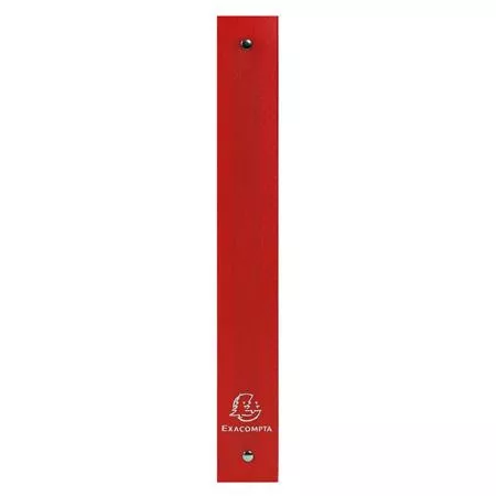 Gyűrűs könyv, 4 gyűrű, 40 mm, A4, PP, EXACOMPTA, piros