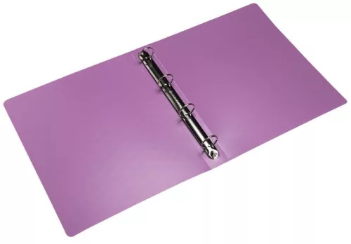 Gyűrűs könyv, 4 gyűrű, 40 mm, A4+, PP, EXACOMPTA "Pop'Nco", vegyes színek