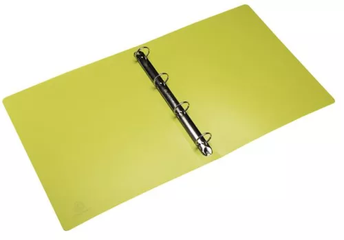 Gyűrűs könyv, 4 gyűrű, 40 mm, A4+, PP, EXACOMPTA "Pop'Nco", vegyes színek