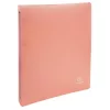 Gyűrűs könyv, 4 gyűrű, 40 mm, A4, PP, EXACOMPTA, vegyes pasztell színek