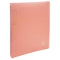  Gyűrűs könyv, 4 gyűrű, 40 mm, A4, PP, EXACOMPTA, vegyes pasztell színek