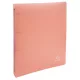 Gyűrűs könyv, 4 gyűrű, 40 mm, A4, PP, EXACOMPTA, pasztell korall
