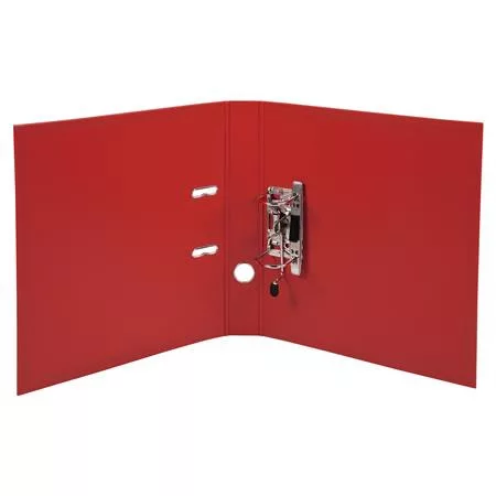 Iratrendező, 50 mm, A4, PVC, EXACOMPTA, piros