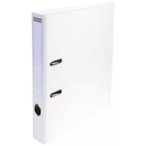 Iratrendező, 50 mm, A4, PVC, EXACOMPTA, fehér