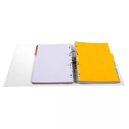 Iratrendező, 50 mm, A4, PVC, EXACOMPTA, fehér