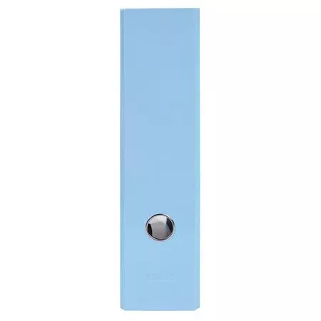 Iratrendező, 80 mm, A4, karton, EXACOMPTA "Aquarel", pasztell kék