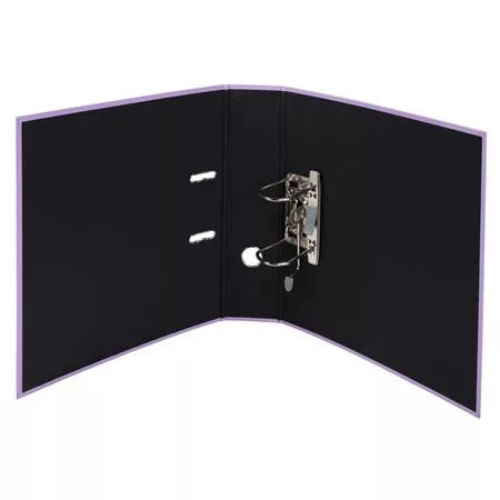 Iratrendező, 80 mm, A4, karton, EXACOMPTA "Aquarel", pasztell mályva