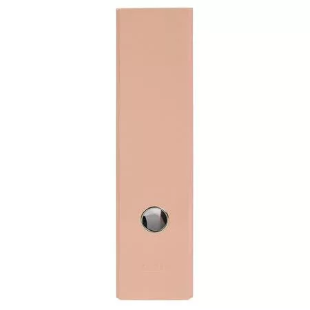 Iratrendező, 80 mm, A4, karton, EXACOMPTA "Aquarel", pasztell korall