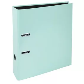   Iratrendező, 80 mm, A4, karton, EXACOMPTA "Aquarel", pasztell zöld