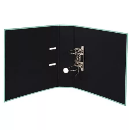 Iratrendező, 80 mm, A4, karton, EXACOMPTA "Aquarel", pasztell zöld