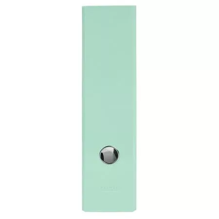 Iratrendező, 80 mm, A4, karton, EXACOMPTA "Aquarel", pasztell zöld