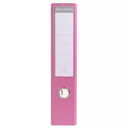 Iratrendező, 70 mm, A4, PVC, EXACOMPTA, pink