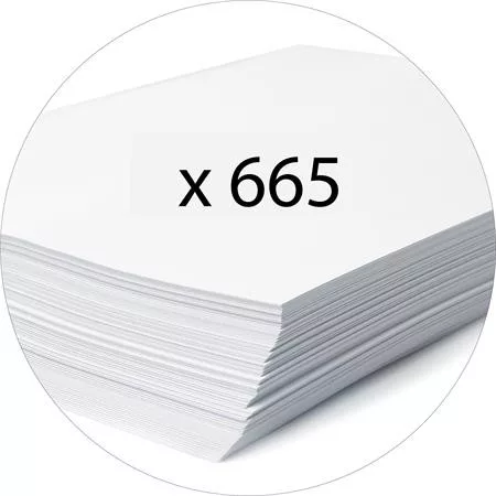 Iratrendező, 70 mm, A4, karton, EXACOMPTA "Eterneco", vegyes minta