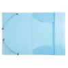 Gumis mappa, PP, A4, EXACOMPTA "Chromaline Pastel", kék