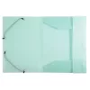Gumis mappa, PP, A4, EXACOMPTA "Chromaline Pastel", zöld