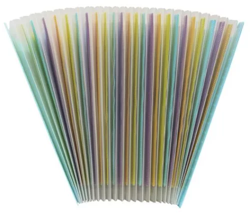 Harmonika irattartó, A4, PP, 24 rekeszes, EXACOMPTA "Pop'NCo", ciánkék