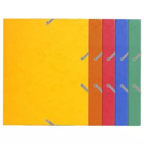 Gumis mappa, prespán, A5, EXACOMPTA, vegyes színek