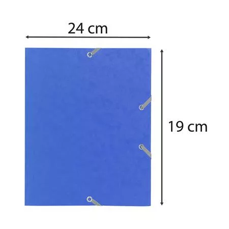 Gumis mappa, prespán, A5, EXACOMPTA, vegyes színek