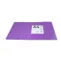 Gumis mappa, karton, A4, EXACOMPTA "Iderama", lila