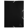 Gumis mappa, PP, A4, EXACOMPTA "Opak", fekete