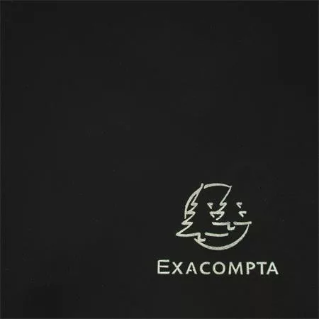 Gumis mappa, PP, A4, EXACOMPTA "Opak", fekete