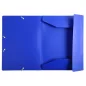 Gumis mappa, PP, A4, EXACOMPTA "Opak", kék