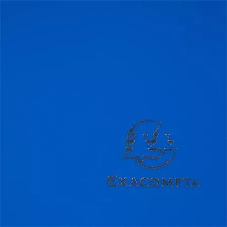 Gumis mappa, PP, A4, EXACOMPTA "Opak", kék