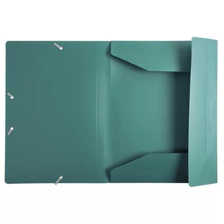 Gumis mappa, PP, A4, EXACOMPTA "Opak", zöld