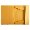Gumis mappa, PP, A4, EXACOMPTA "Opak", sárga