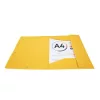 Gumis mappa, PP, A4, EXACOMPTA "Opak", sárga