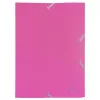 Gumis mappa, PP, A4, EXACOMPTA "Opak", fukszia