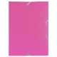 Gumis mappa, PP, A4, EXACOMPTA "Opak", fukszia