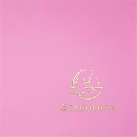 Gumis mappa, PP, A4, EXACOMPTA "Opak", fukszia