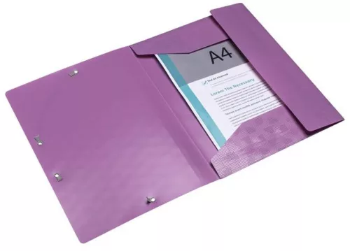 Gumis mappa, PP, A4, 15 mm, EXACOMPTA "Pop'NCo", vegyes színek