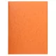Pólyás dosszié, karton, A4, EXACOMPTA, narancs