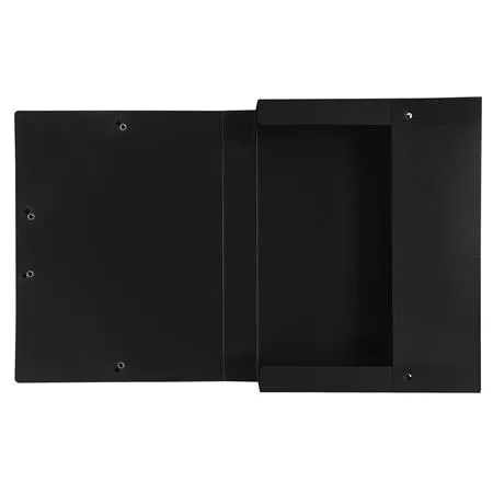 Gumis mappa, PP, A4, 40 mm, EXACOMPTA "Opak", fekete