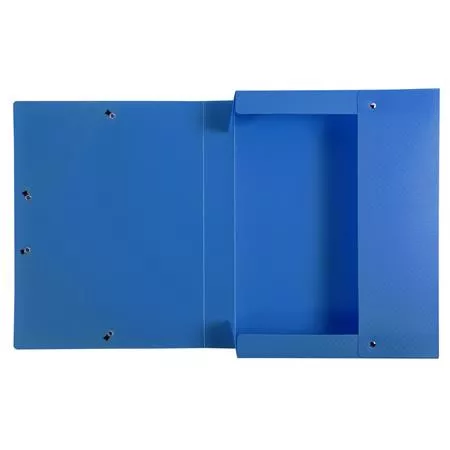 Gumis mappa, PP, A4, 40 mm, EXACOMPTA "Opak", kék