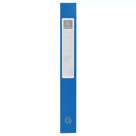 Gumis mappa, PP, A4, 40 mm, EXACOMPTA "Opak", kék