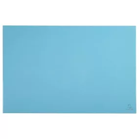   Könyökalátét, karton, 575x375 mm, EXACOMPTA "Aquarel", pasztell kék