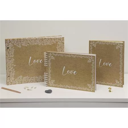 Fotóalbum, csavarozott gerincű, 37x29 cm, 20 lap, EXACOMPTA "Kraft"