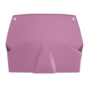   Fali rendszerező, 1 rekeszes, fekvő, 38,2x28,9x7,2 cm, EXACOMPTA "Autentik", rózsaszín