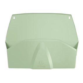   Fali rendszerező, 1 rekeszes, fekvő, 38,2x28,9x7,2 cm, EXACOMPTA "Autentik", zsályazöld