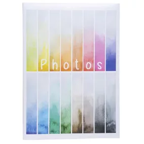   Fotóalbum, 22,5x32,5 cm, 50 lap, EXACOMPTA "Rainbow"