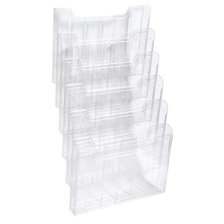 Katalógustartó elem, A4, fekvő, EXACOMPTA "Office", áttetsző